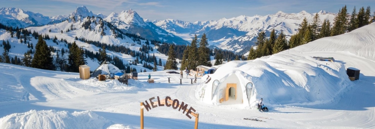 Iglu Dorf in Gstaad