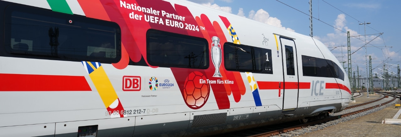 DB ist Partner der UEFA EURO 2024™