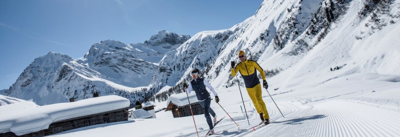 Langläufer in Davos