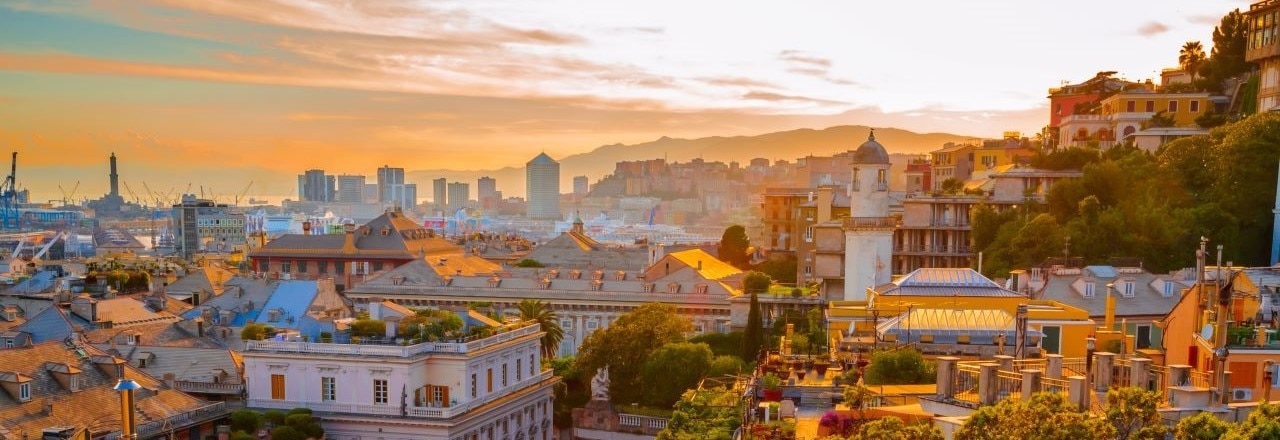 Genua, Stadtansicht