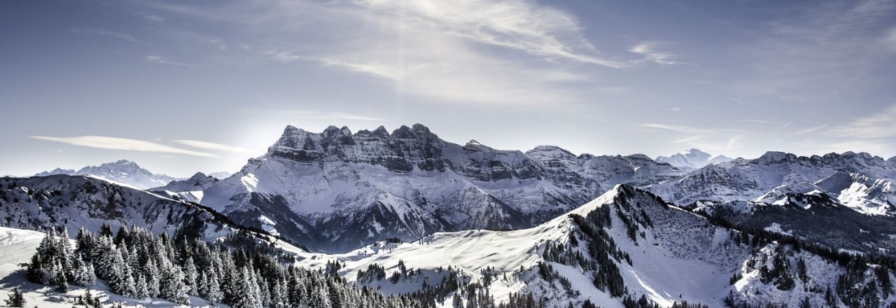 Panorama in Dents du Midi