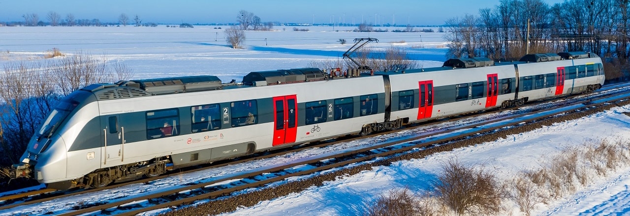Zug Mitteldeutsches Bahnnetz