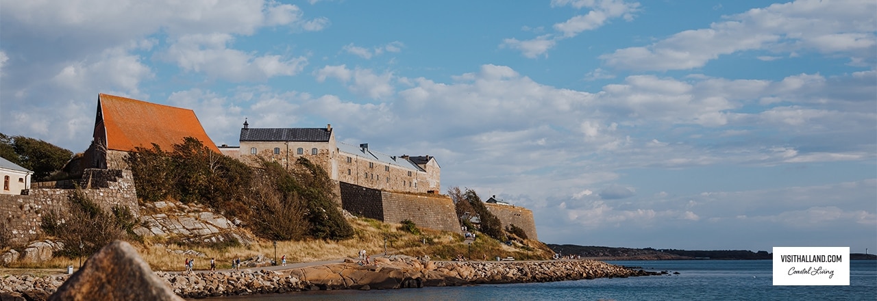 Festung in Halland, Schweden.