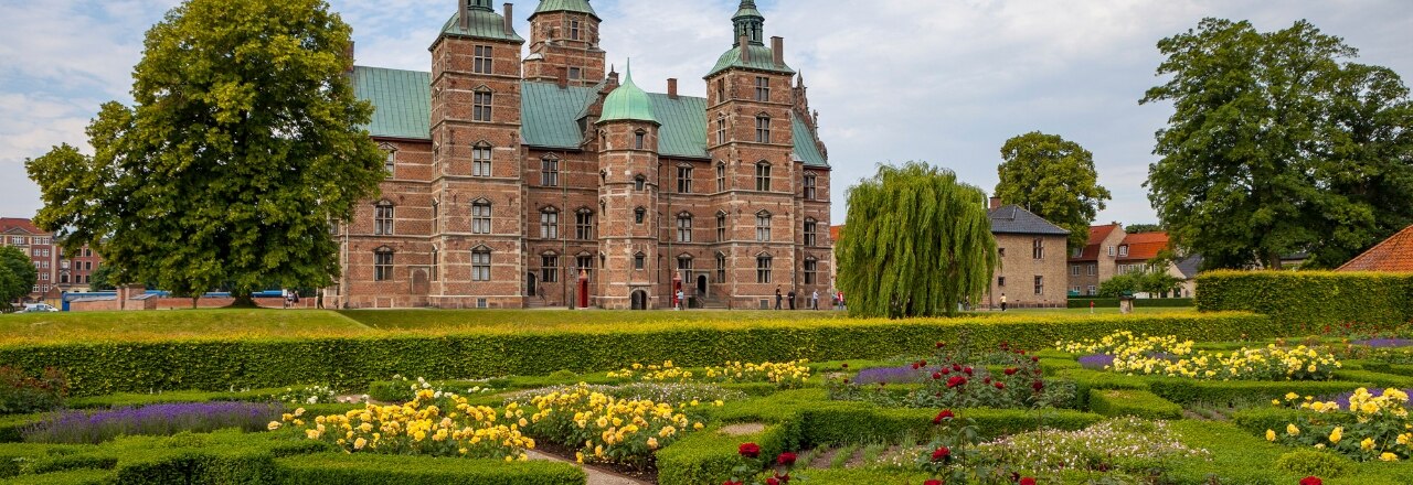 Rose Garden and Rosenborg Palace
