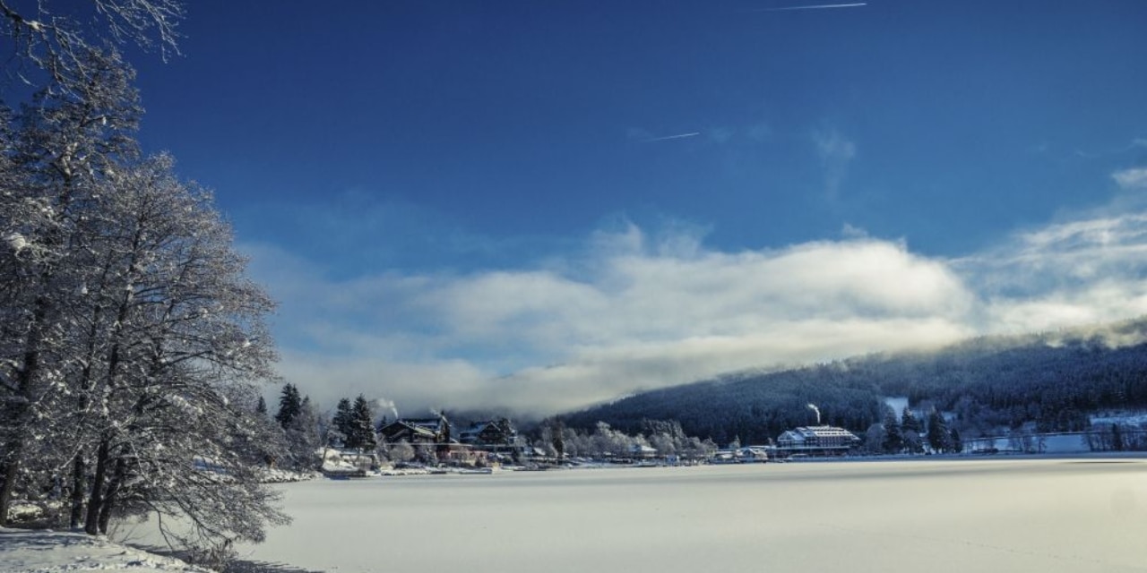 Titisee lake in Winter