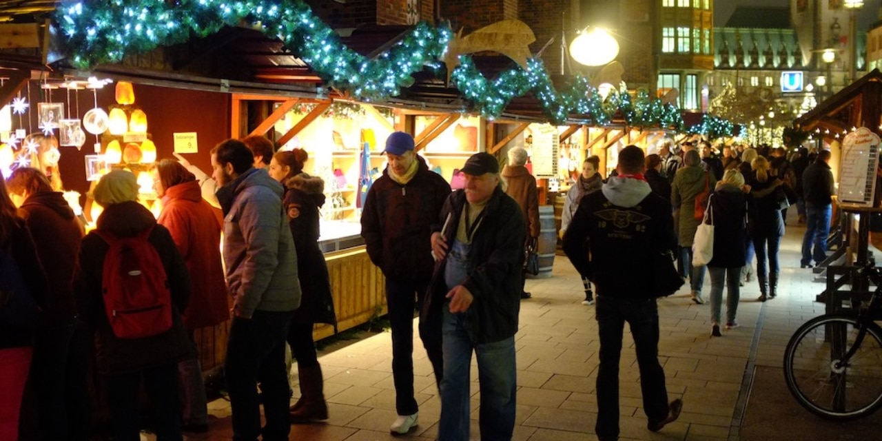 Weihnachtsmarkt Petrikirche, Hamburg