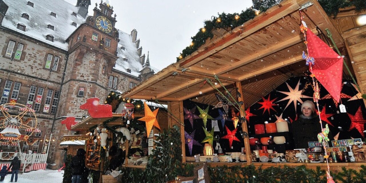 Weihnachtsmarkt in Marburg, Markt