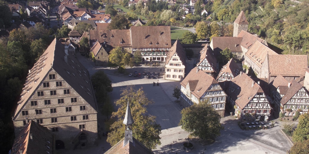 Kloster Maulbronn Luftaufnahme