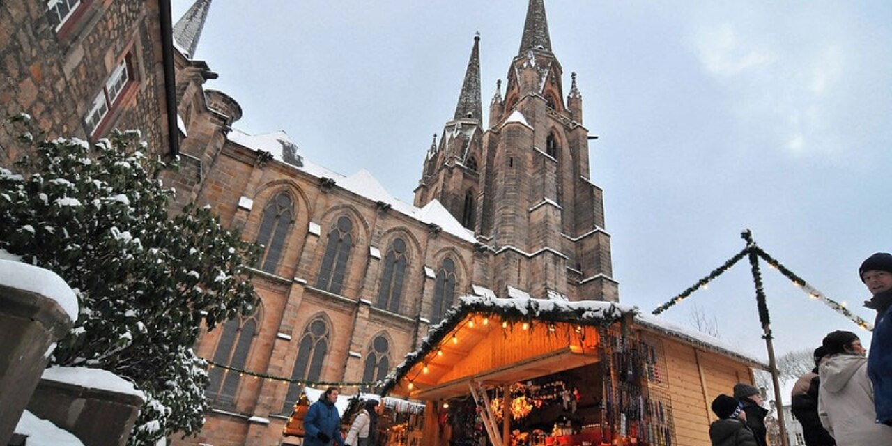 Weihnachtsmarkt in Marburg