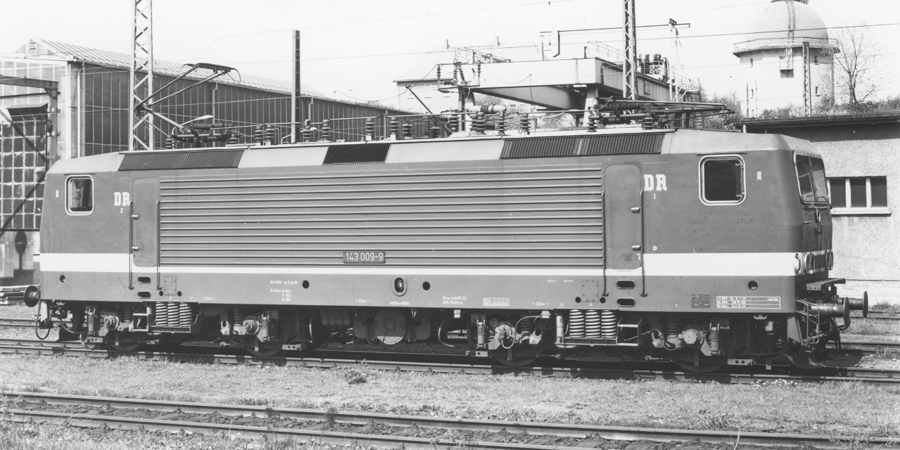1988: Betriebswerk Erfurt G 143 