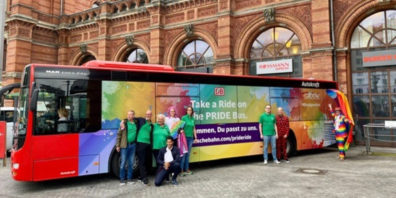 Pride Bus und Team DB 