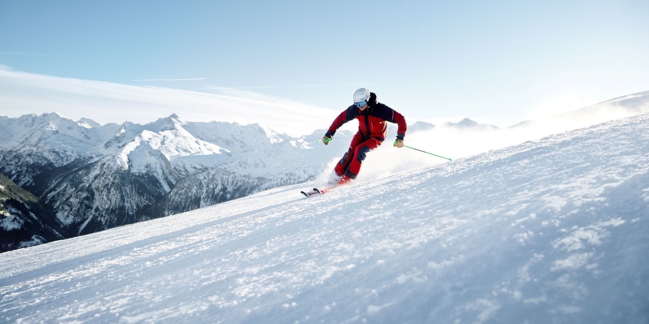 Skifahrer Piste Stubnerkogel