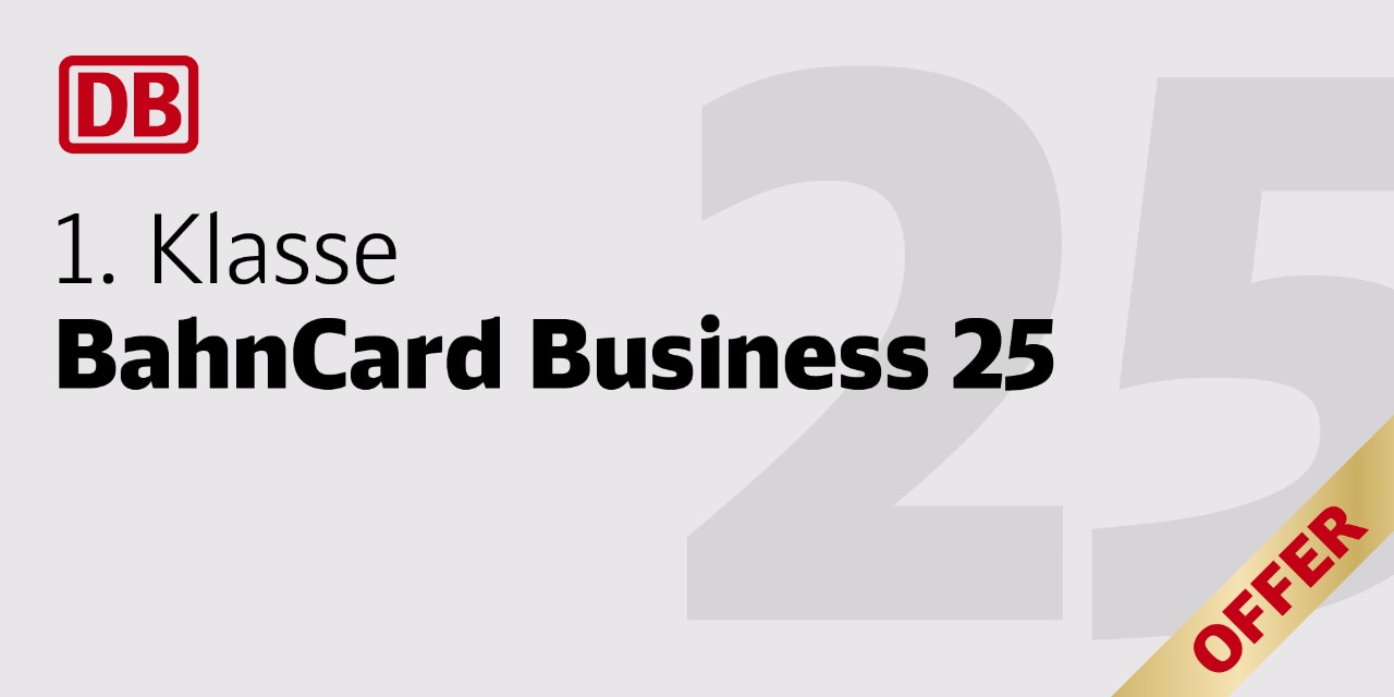 BahnCard Business Offer