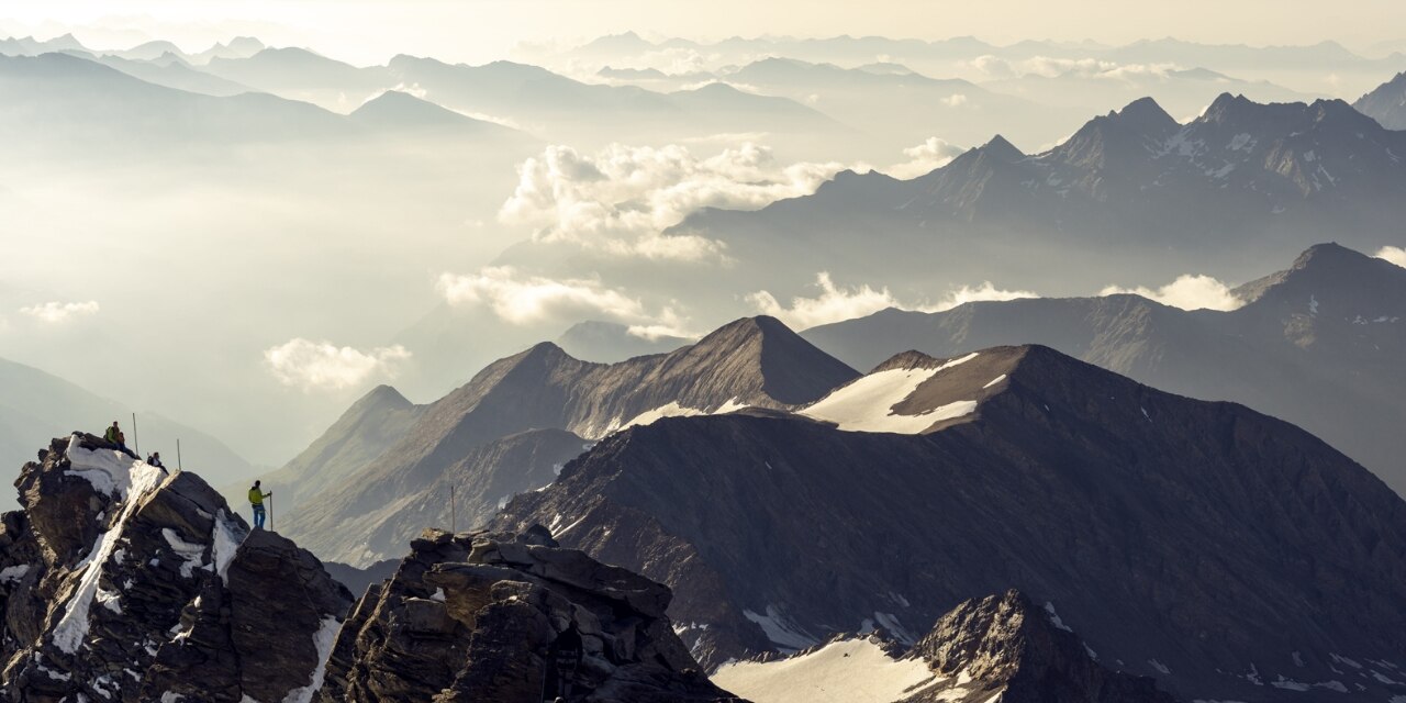 Berggipfel im Nationalpark Hohe Tauern