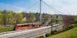 Erzgebirgsbahn in Wilkau-Haßlau