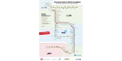 Streckennetzkarte der Westfrankenbahn