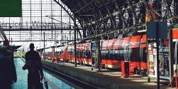 Bahnsteig S-Bahn Hamburg