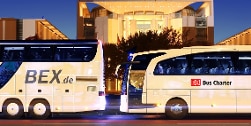 Bus mieten in Berlin - BEX Charter wird zu DB Bus Charter