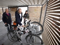 Fahrradgarage am Bahnhof Miltenberg