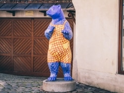 Bärenstatue in Freising