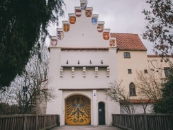 Die Burg Grünwald in München