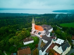 Kloster Andechs von oben
