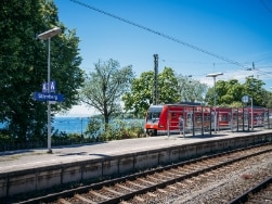 S-Bahn München am Bahnhof Starnberg
