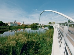 Tiergartenbrücke bei Dessau-Roßlau