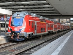 Die Skoda-Zuggarnitur des München-Nürnberg-Express