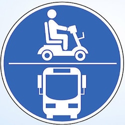 Mobil mit Handycap + Bus