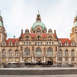 Das neue Rathaus in Hannover