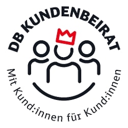 Das Bild zeigt das aktuelle Logo des DB Kundenbeirats.
