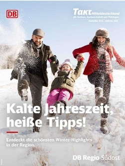 Cover der Takt Mitteldeutschland Nov/Dez 2025