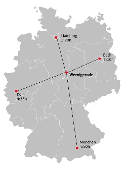 Anreise in den Nationalpark Harz