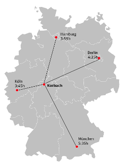 Anreise in den Nationalpark Kellerwald-Edersee
