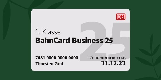 BahnCard Business 25