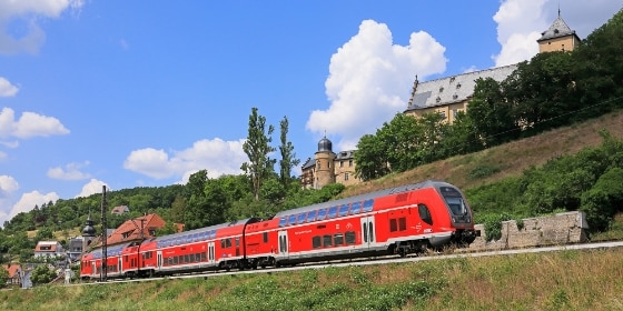 Main-Spessart-Express ET 445 bei Mainberg