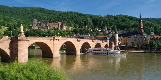 Heidelberg, Brücke, Neckar
