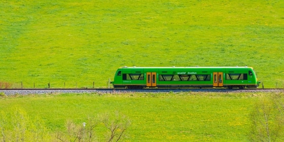 Grüner Zug