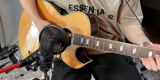 Musikaufnahmen im Tonstudio