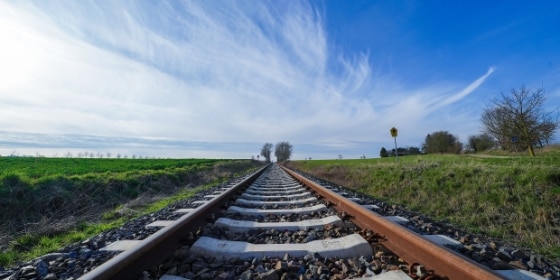 Eisenbahnschienen