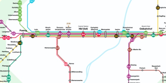 Live Map S-Bahn München