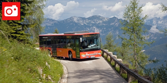 Oberbayernbus vorm Kehlstein