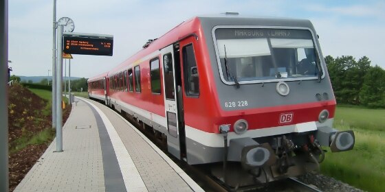 Zug der Kurhessenbahn