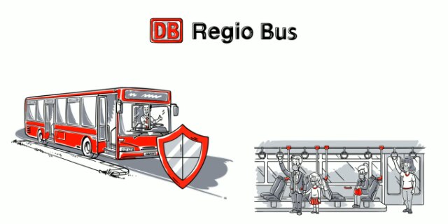 Film Sicher und geschützt Busfahren mit DB Regio Bus