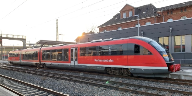 Zug der Kurhessenbahn VT 642