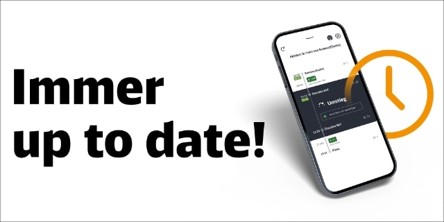 Reisevorschau DB Navigator: Immer up to date!