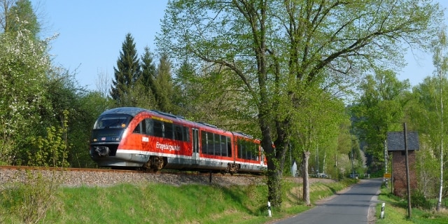 Regiozug der Erzgebirgsbahn