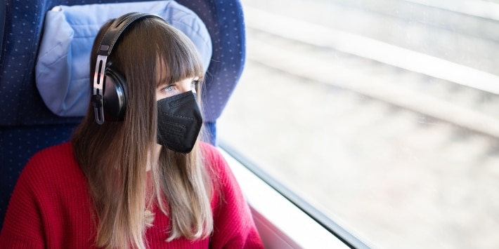 Reisen mit FFP2-Maske