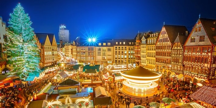 Christmas market in Frankfurt